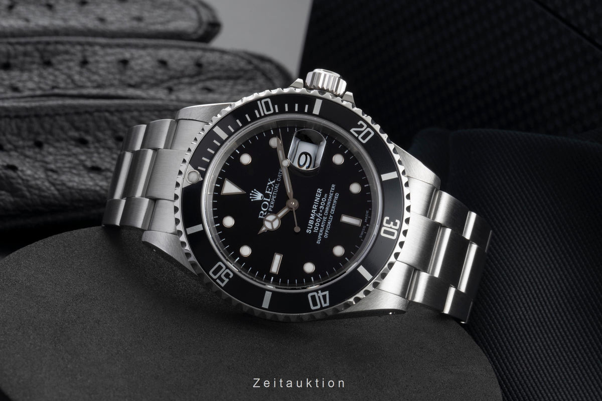 Rolex Submariner acero automático reloj para caballeros 16610  [2606228]