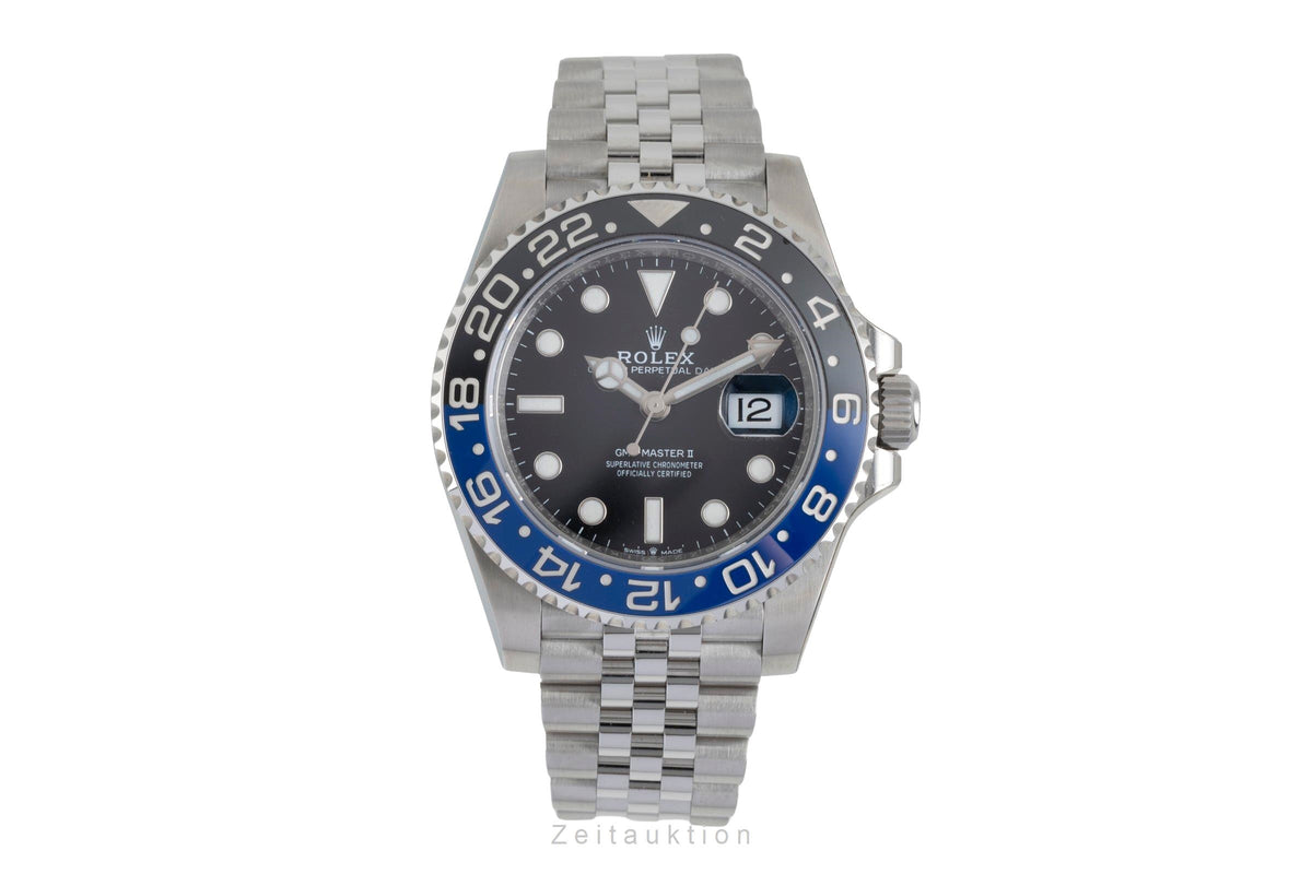 Rolex GMT-Master II steel automatic men's watch 126710BLNR  [2606230]