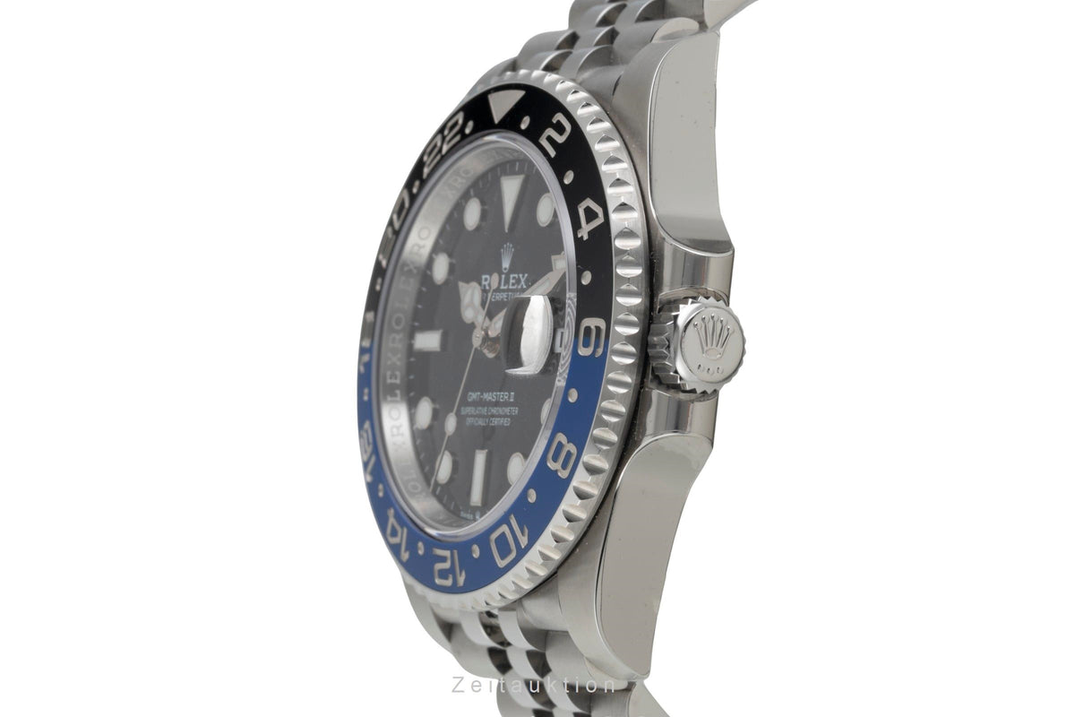 Rolex GMT-Master II steel automatic men's watch 126710BLNR  [2606230]