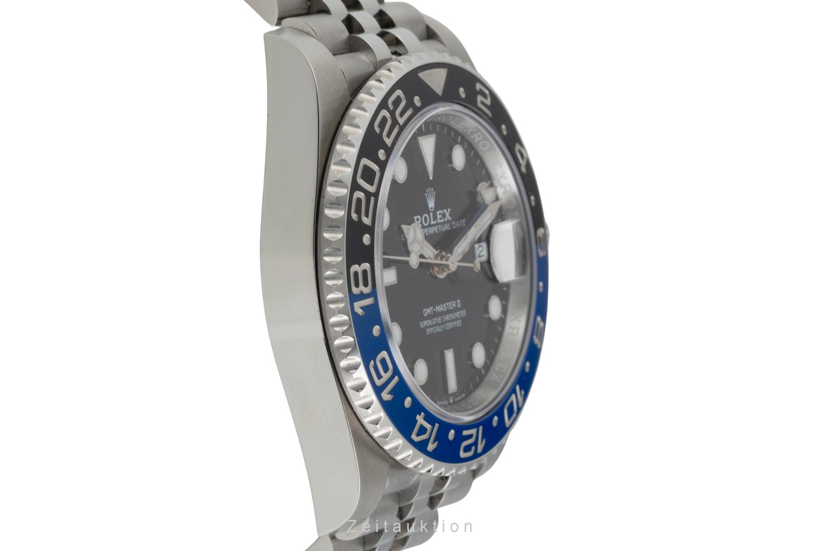 Rolex GMT-Master II steel automatic men's watch 126710BLNR  [2606230]