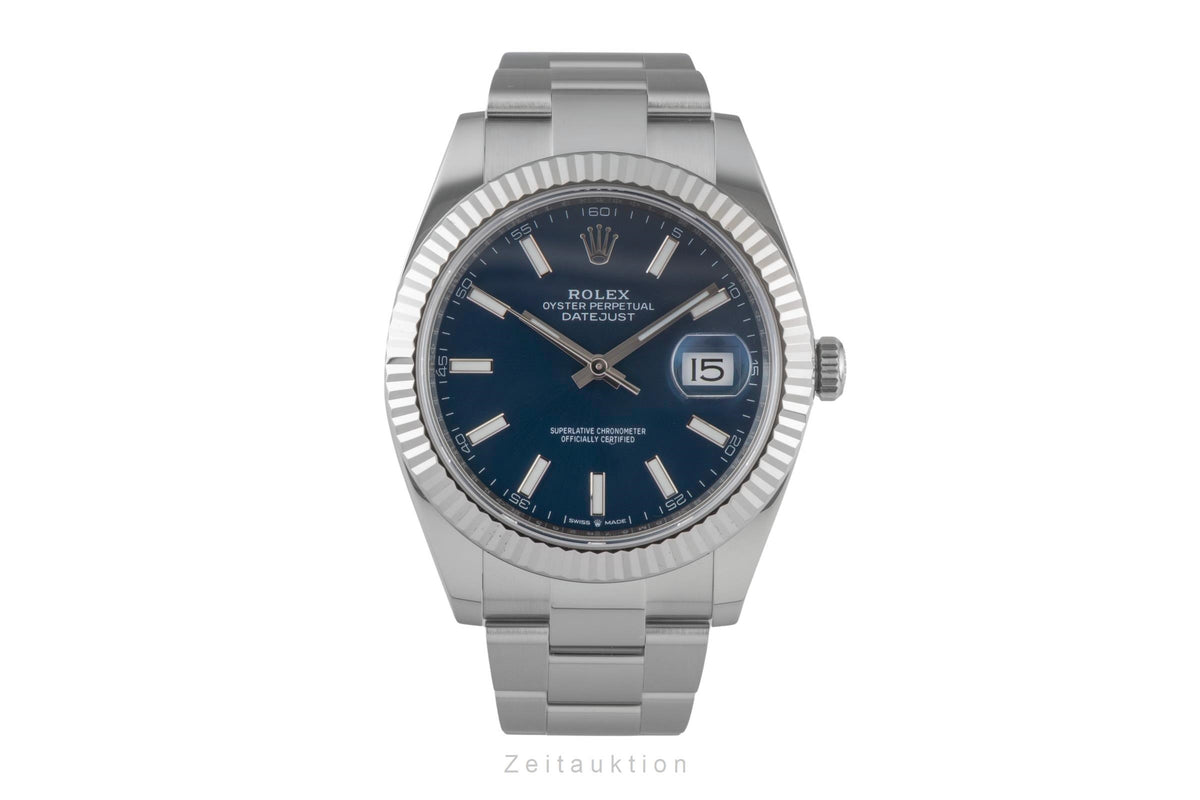 Rolex Datejust acier / or blanc automatique montre pour hommes 126334  [2606231]