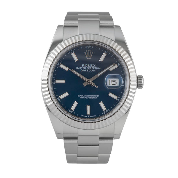 Rolex Datejust acier / or blanc automatique montre pour hommes 126334  [2606231]