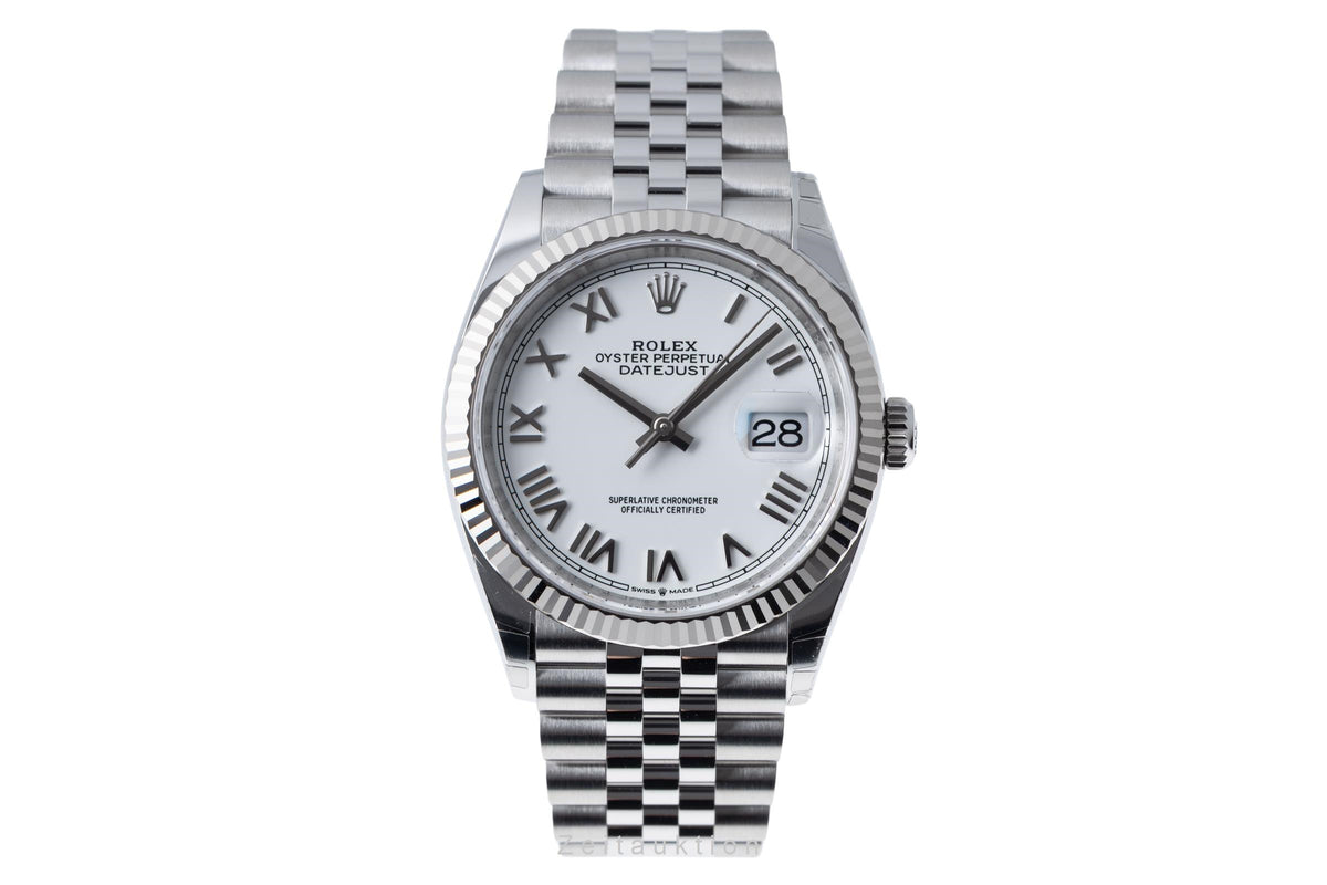 Rolex Datejust steel / white gold automatic men's watch 126234-0061  [2606236]