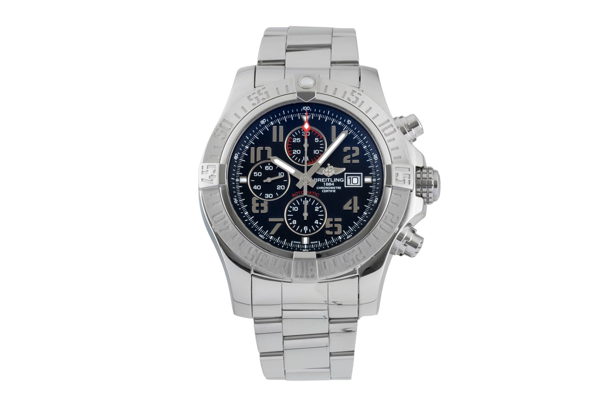 Breitling Super Avenger II chronograph steel automatic men's watch A1337111/BC28  [2606237]