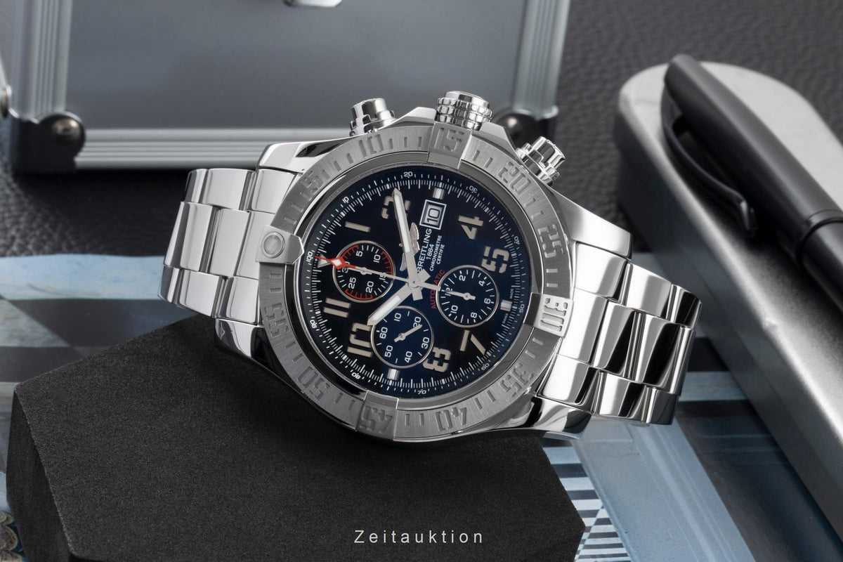 Breitling Super Avenger II chronograph steel automatic men's watch A1337111/BC28  [2606237]