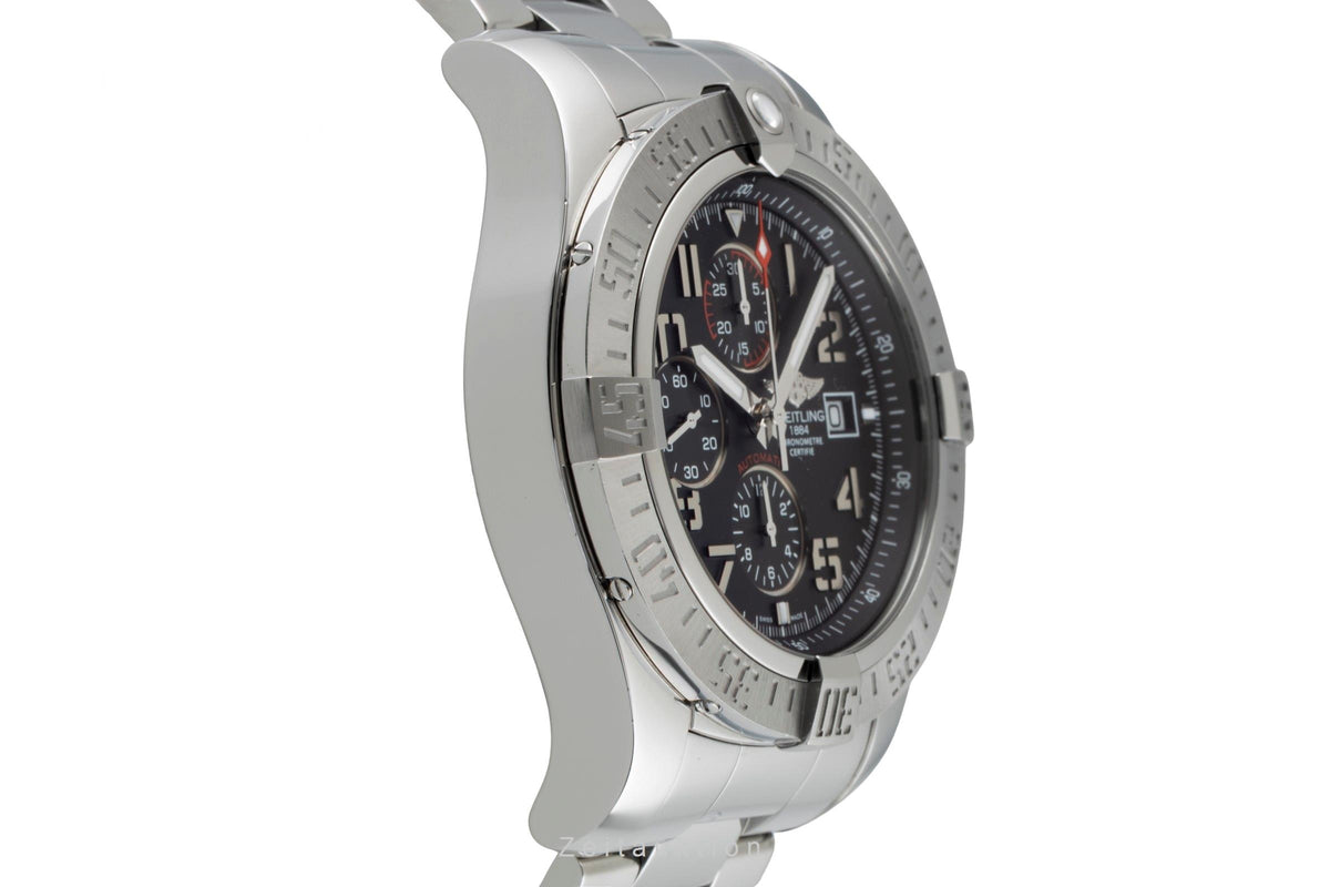 Breitling Super Avenger II chronograph steel automatic men's watch A1337111/BC28  [2606237]