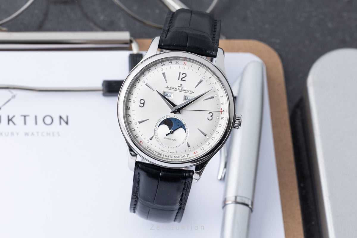 Jaeger LeCoultre Master Control steel automatic men's watch Q4148420,  830.8.A6.S  [2606242]