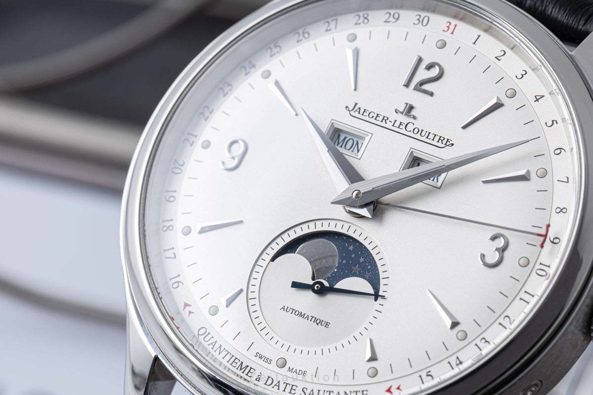 Jaeger LeCoultre Master Control steel automatic men's watch Q4148420,  830.8.A6.S  [2606242]