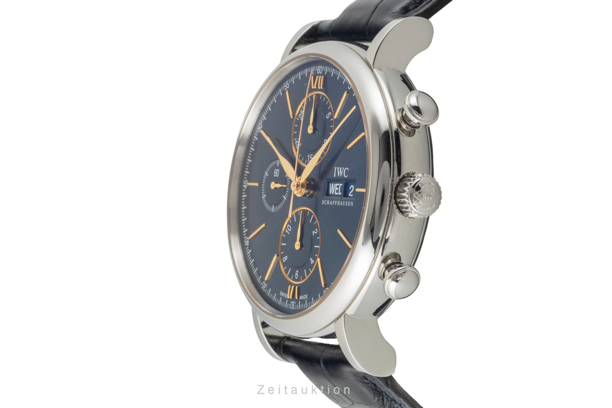 IWC Portofino chronograph steel automatic men's watch IW391036  [2606245]