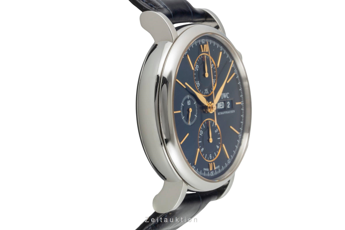IWC Portofino chronograph steel automatic men's watch IW391036  [2606245]