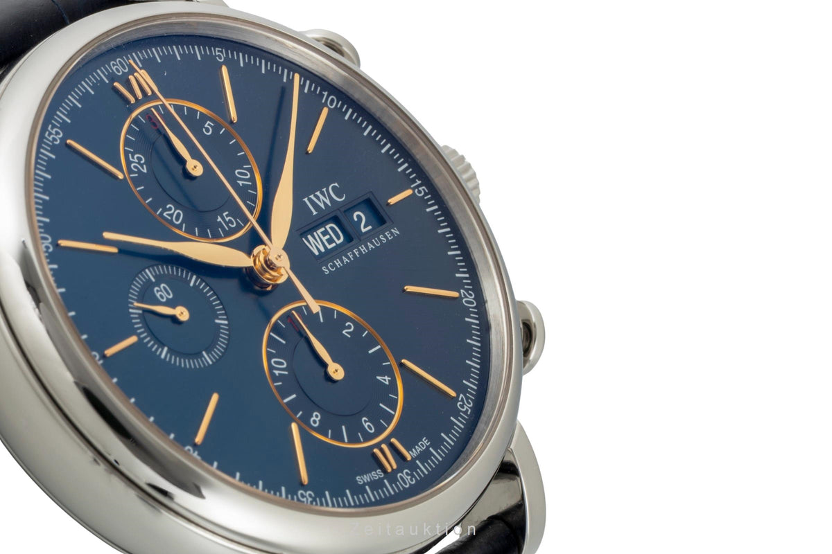 IWC Portofino chronograph steel automatic men's watch IW391036  [2606245]