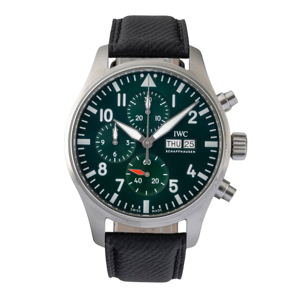 IWC Pilot cronógrafo acero automático reloj para caballeros IW378005 LP: 8000EUR  [2606250]
