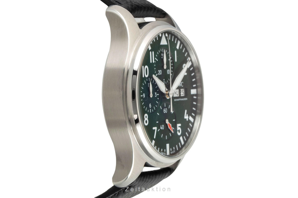 IWC Pilot cronógrafo acero automático reloj para caballeros IW378005 LP: 8000EUR  [2606250]
