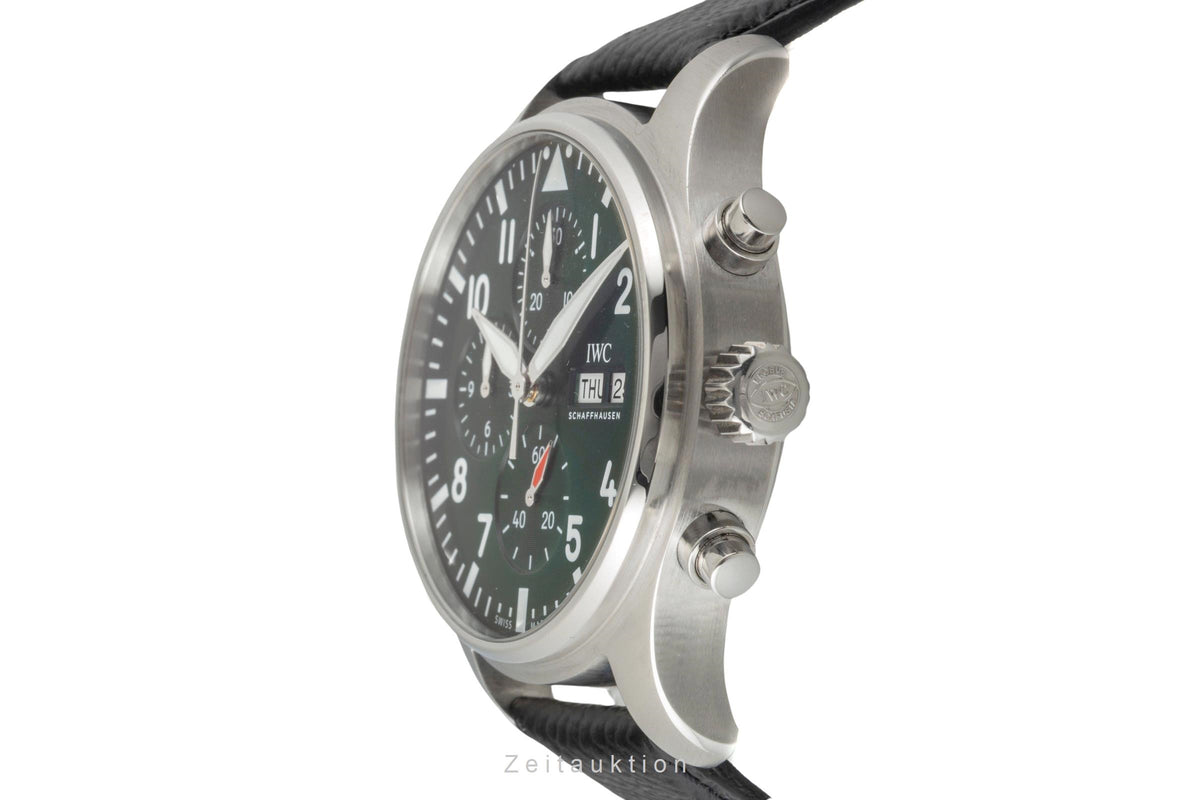 IWC Pilot cronógrafo acero automático reloj para caballeros IW378005 LP: 8000EUR  [2606250]