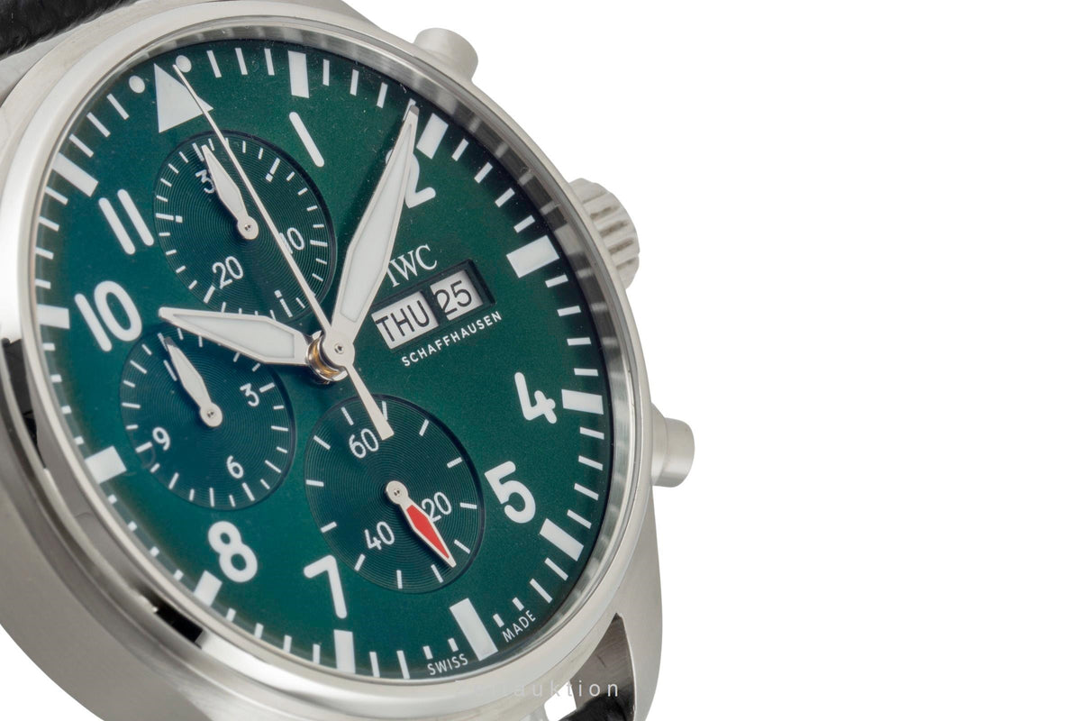 IWC Pilot cronógrafo acero automático reloj para caballeros IW378005 LP: 8000EUR  [2606250]