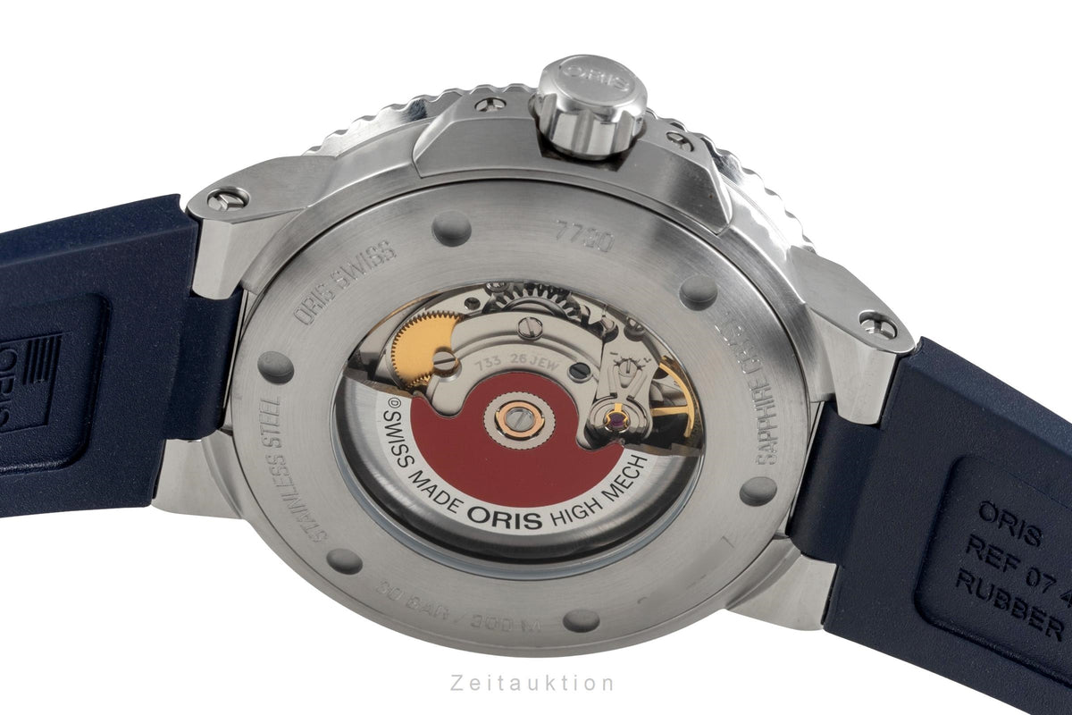 Oris Aquis Date steel automatic men's watch 01 733 7730 4135-07 4 24 65EB LP: 2100EUR  [2606251]