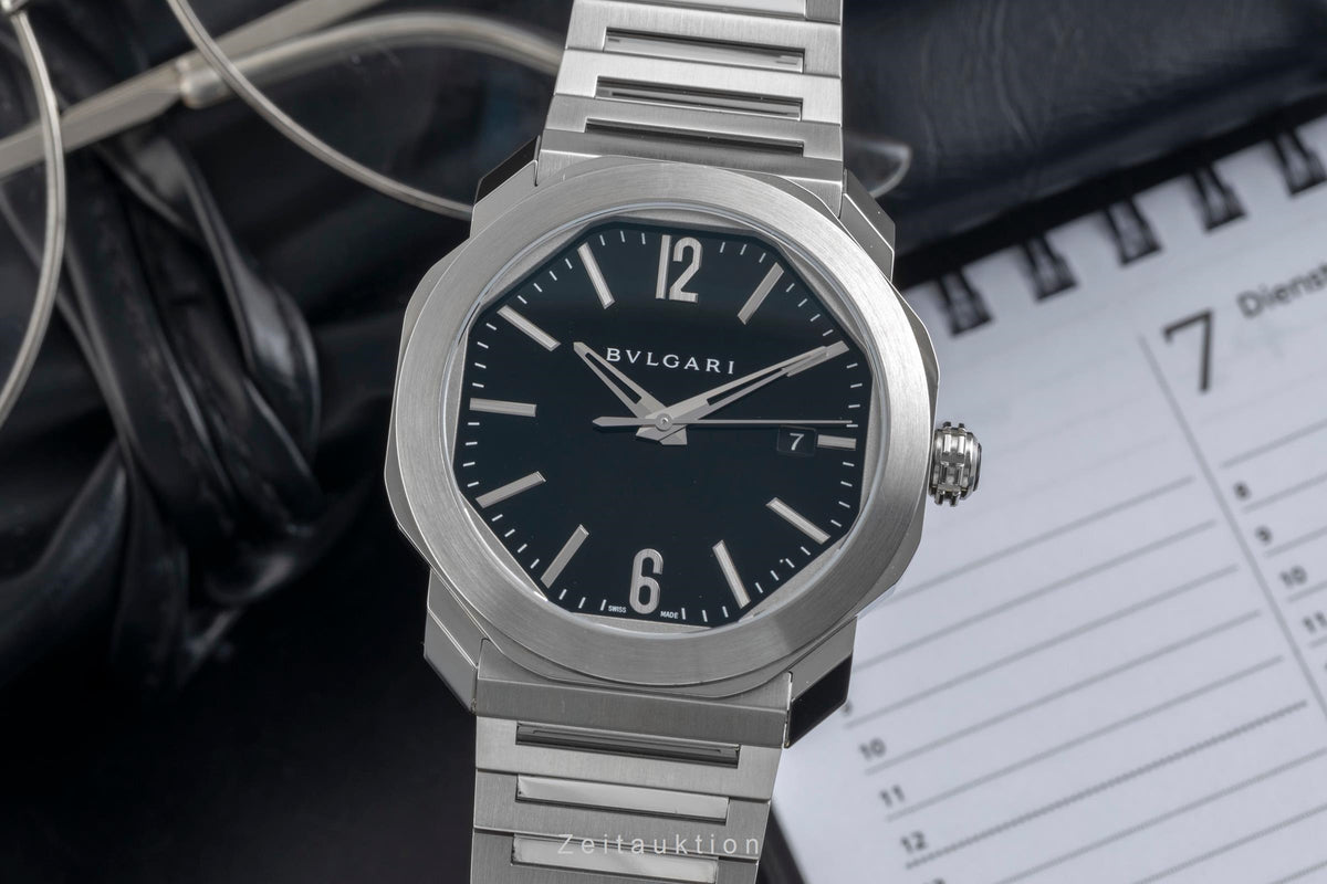 Bvlgari Octo Roma steel automatic men's watch 102704 LP: 7900EUR  [2606252]