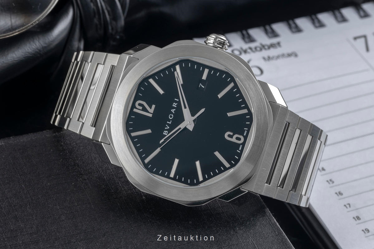 Bvlgari Octo Roma steel automatic men's watch 102704 LP: 7900EUR  [2606252]