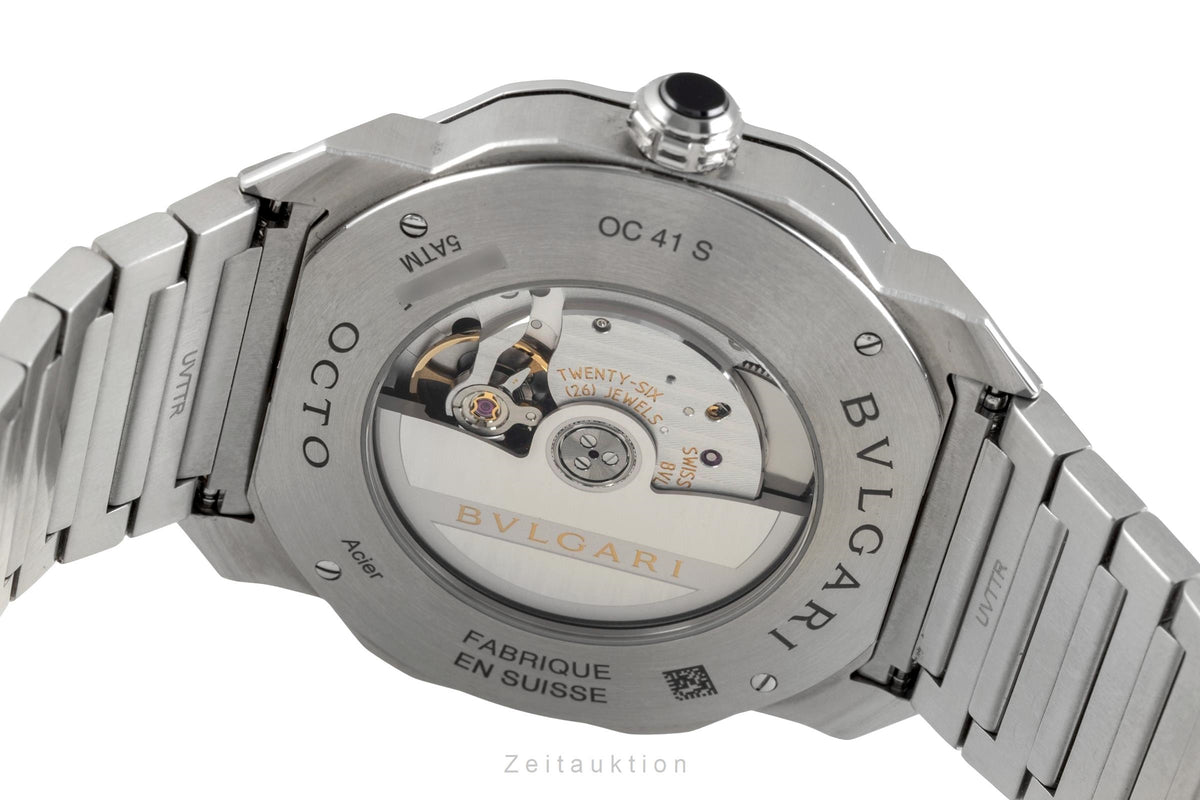 Bvlgari Octo Roma steel automatic men's watch 102704 LP: 7900EUR  [2606252]