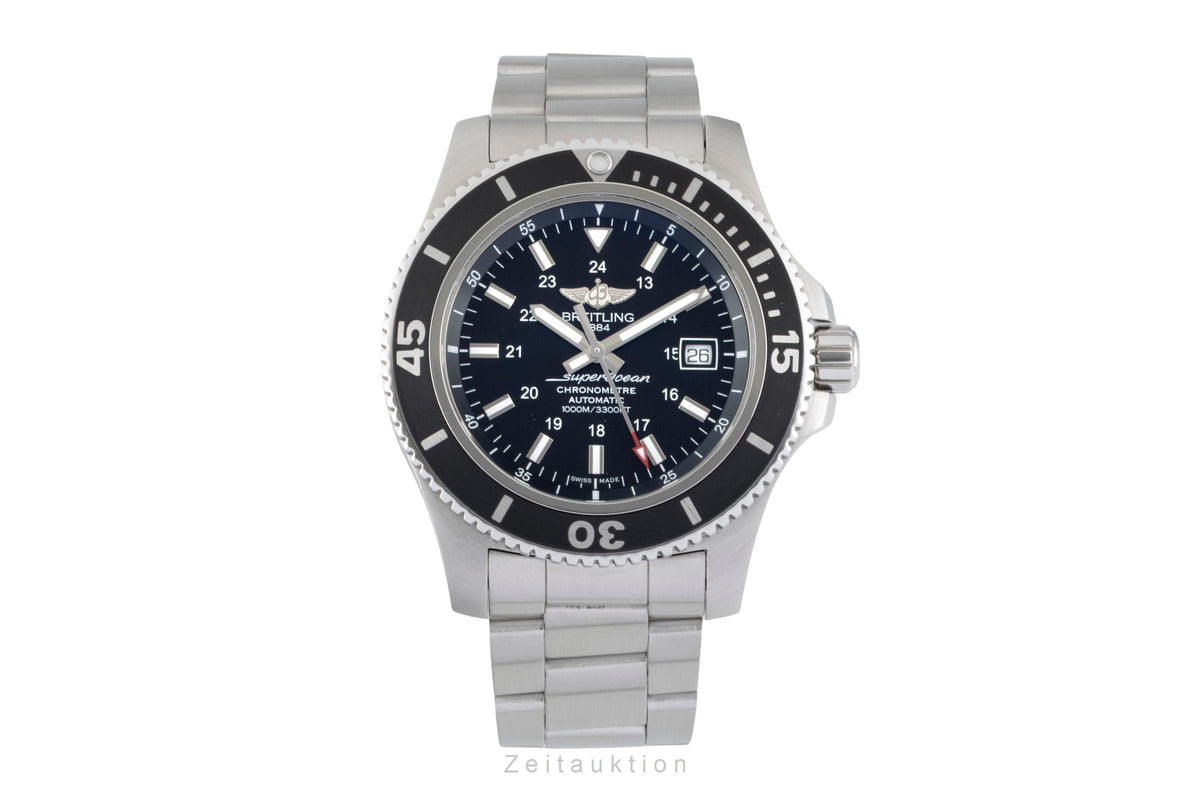 Breitling Superocean steel automatic men's watch A17392D7/BG84  [2606254]