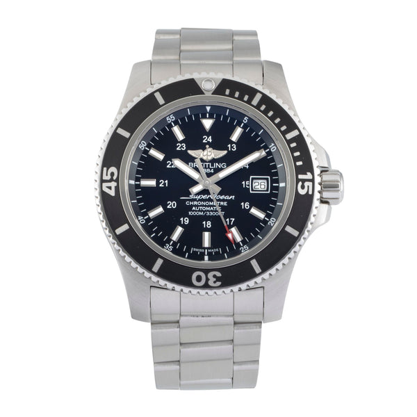 Breitling Superocean steel automatic men's watch A17392D7/BG84  [2606254]