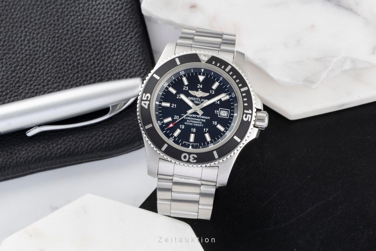 Breitling Superocean steel automatic men's watch A17392D7/BG84  [2606254]