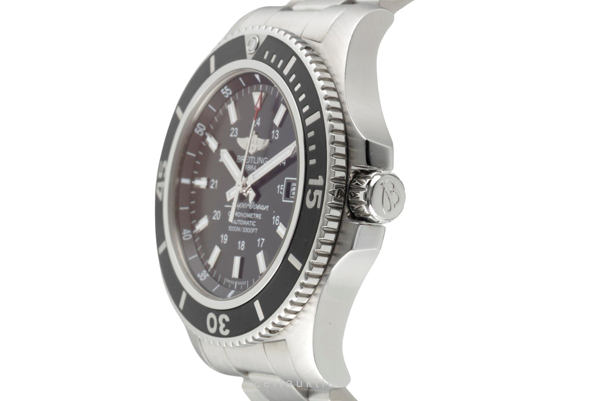 Breitling Superocean steel automatic men's watch A17392D7/BG84  [2606254]