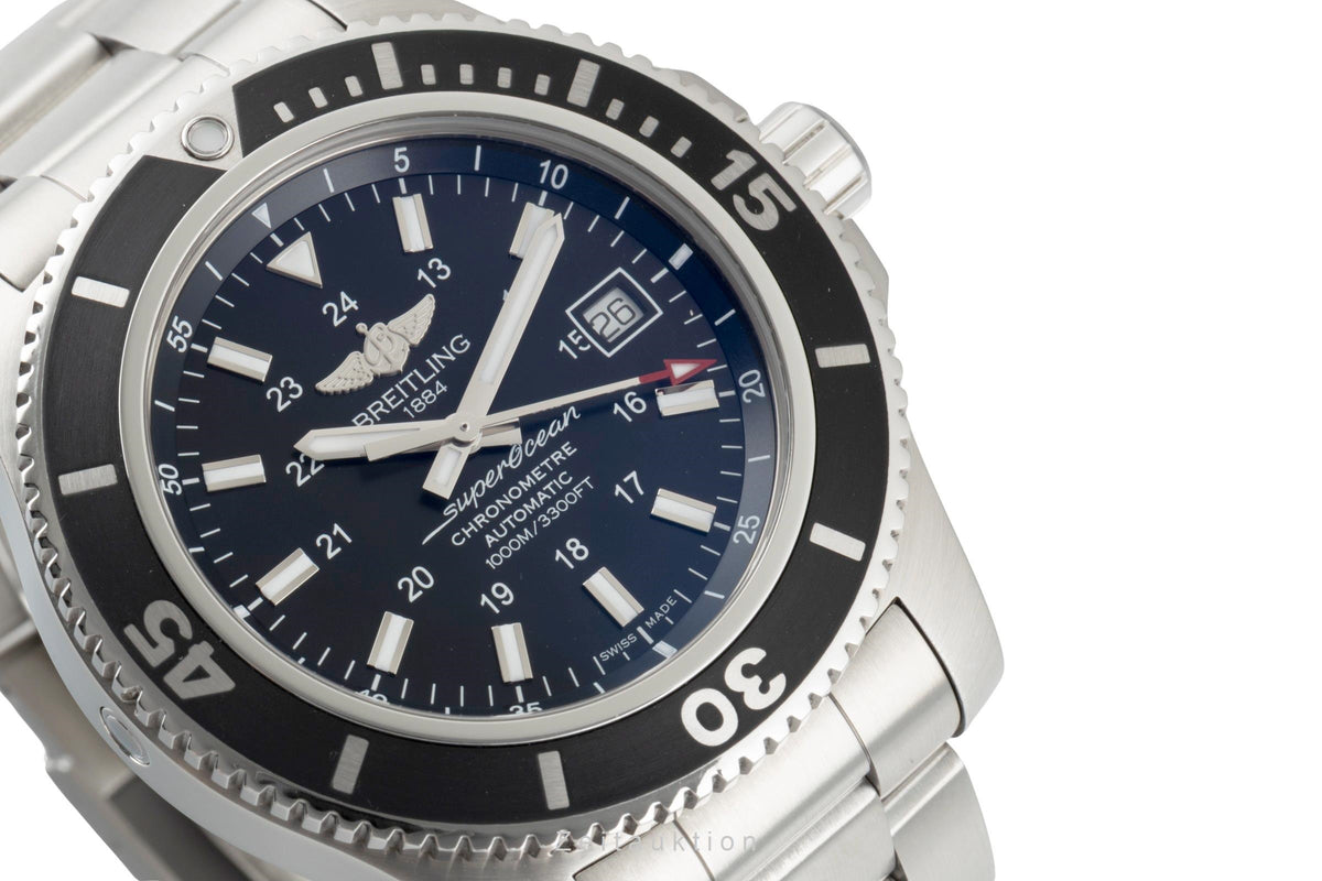 Breitling Superocean steel automatic men's watch A17392D7/BG84  [2606254]