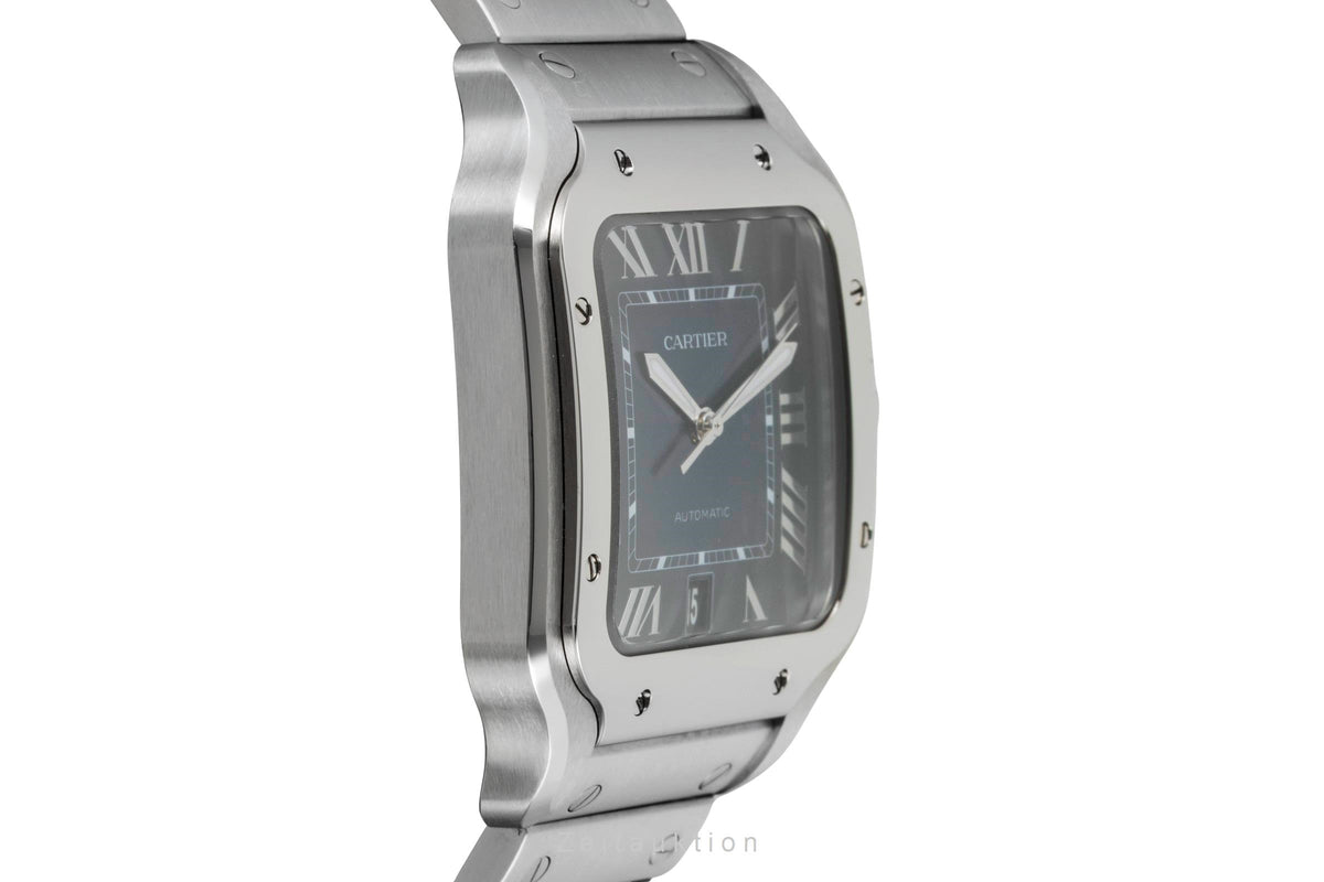 Cartier Santos steel automatic men's watch WSSA0071 LP: 9000EUR  [2606255]