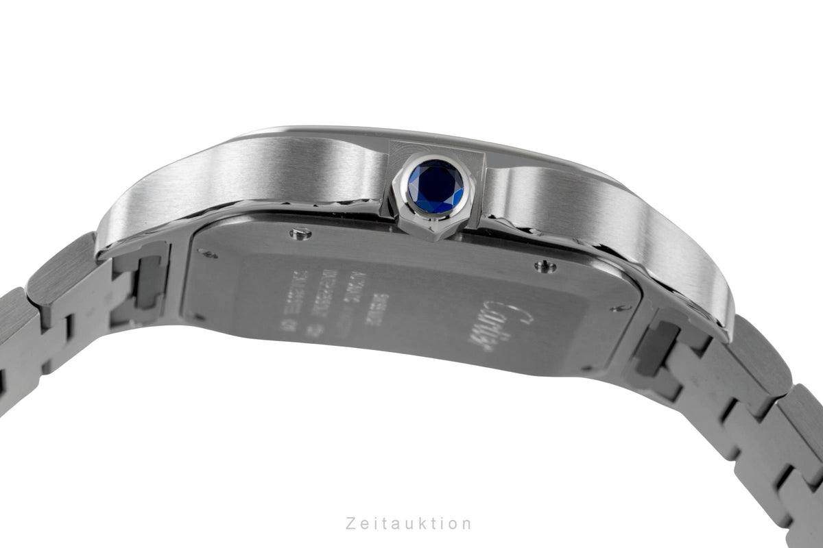 Cartier Santos steel automatic men's watch WSSA0071 LP: 9000EUR  [2606255]