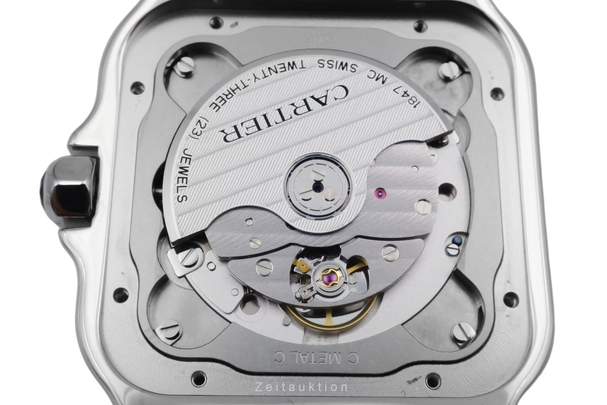 Cartier Santos steel automatic men's watch WSSA0071 LP: 9000EUR  [2606255]
