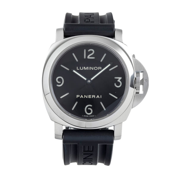 Panerai Luminor Base Handaufzug Edelstahl Herrenuhr Ref. PAM00112 VP: 5700,- € [2606258]