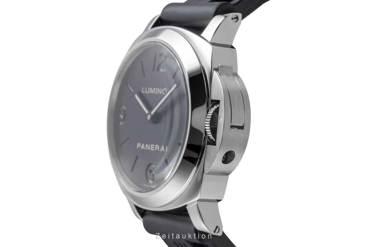 Panerai Luminor Base Handaufzug Edelstahl Herrenuhr Ref. PAM00112 VP: 5700,- € [2606258]