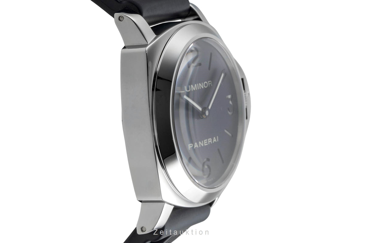 Panerai Luminor Base Handaufzug Edelstahl Herrenuhr Ref. PAM00112 VP: 5700,- € [2606258]