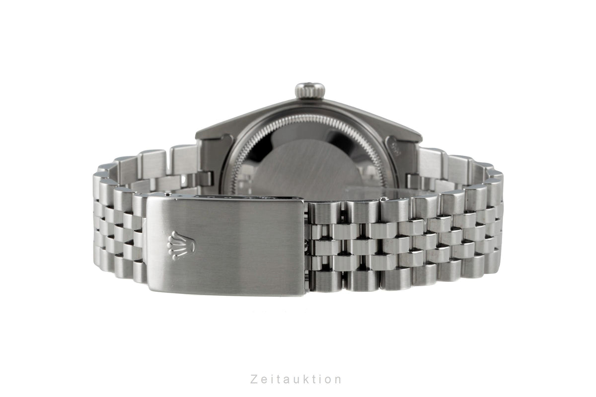 Rolex Datejust 36 Black Dial Stahl / Weissgold Automatik Herrenuhr Ref. 1601 [2606266]