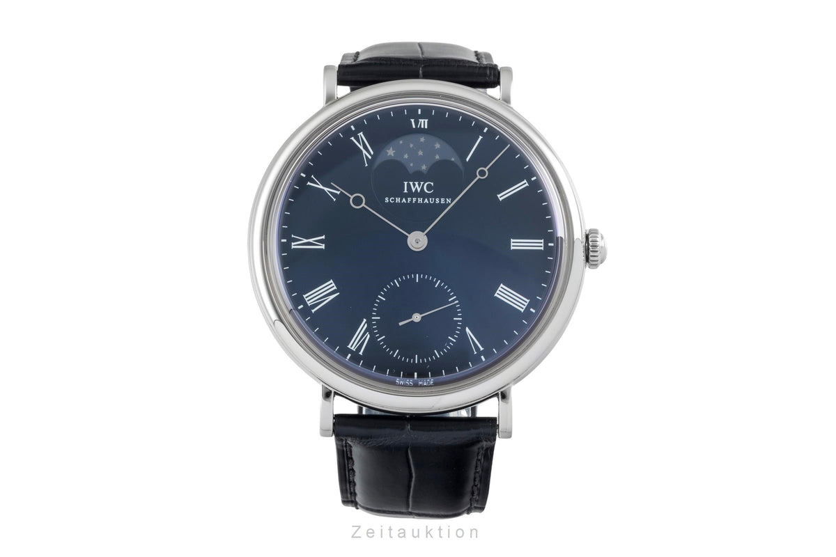 IWC Portofino steel manual winding men's watch IW544801 LP: 14500EUR  [2606267]