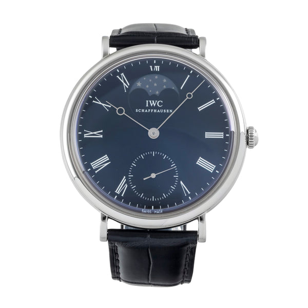 IWC Portofino steel manual winding men's watch IW544801 LP: 14500EUR  [2606267]