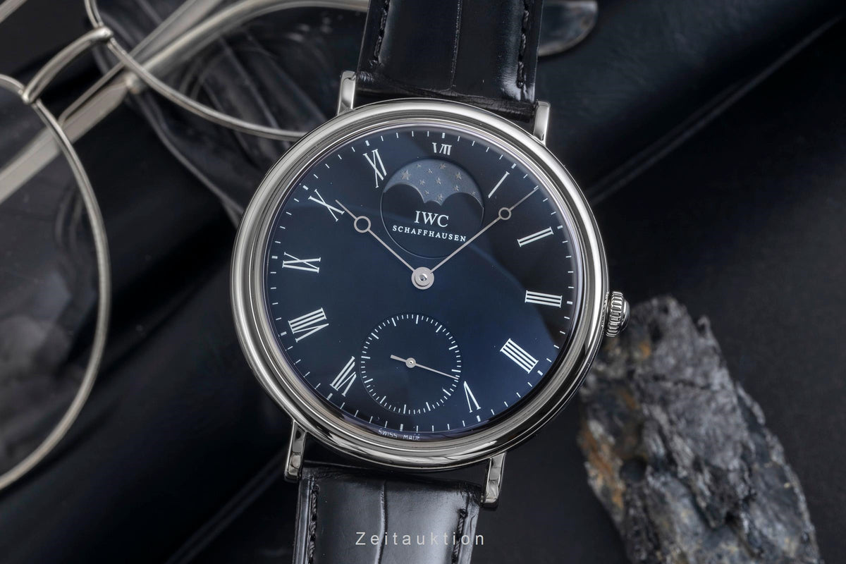 IWC Portofino steel manual winding men's watch IW544801 LP: 14500EUR  [2606267]