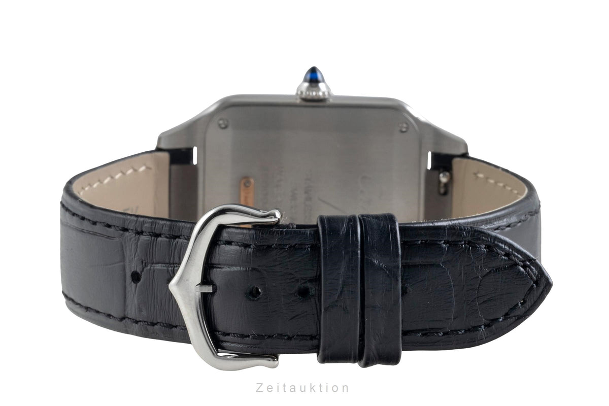 Cartier Santos Dumont steel / gold quartz men's watch W2SA0037  [2606268]