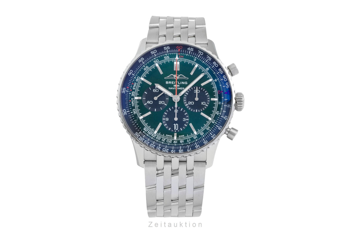 Breitling Navitimer 01 46 cronografo acciaio automatismo orologio da uomo AB0137241L1A1 LP: 9850EUR  [2606281]