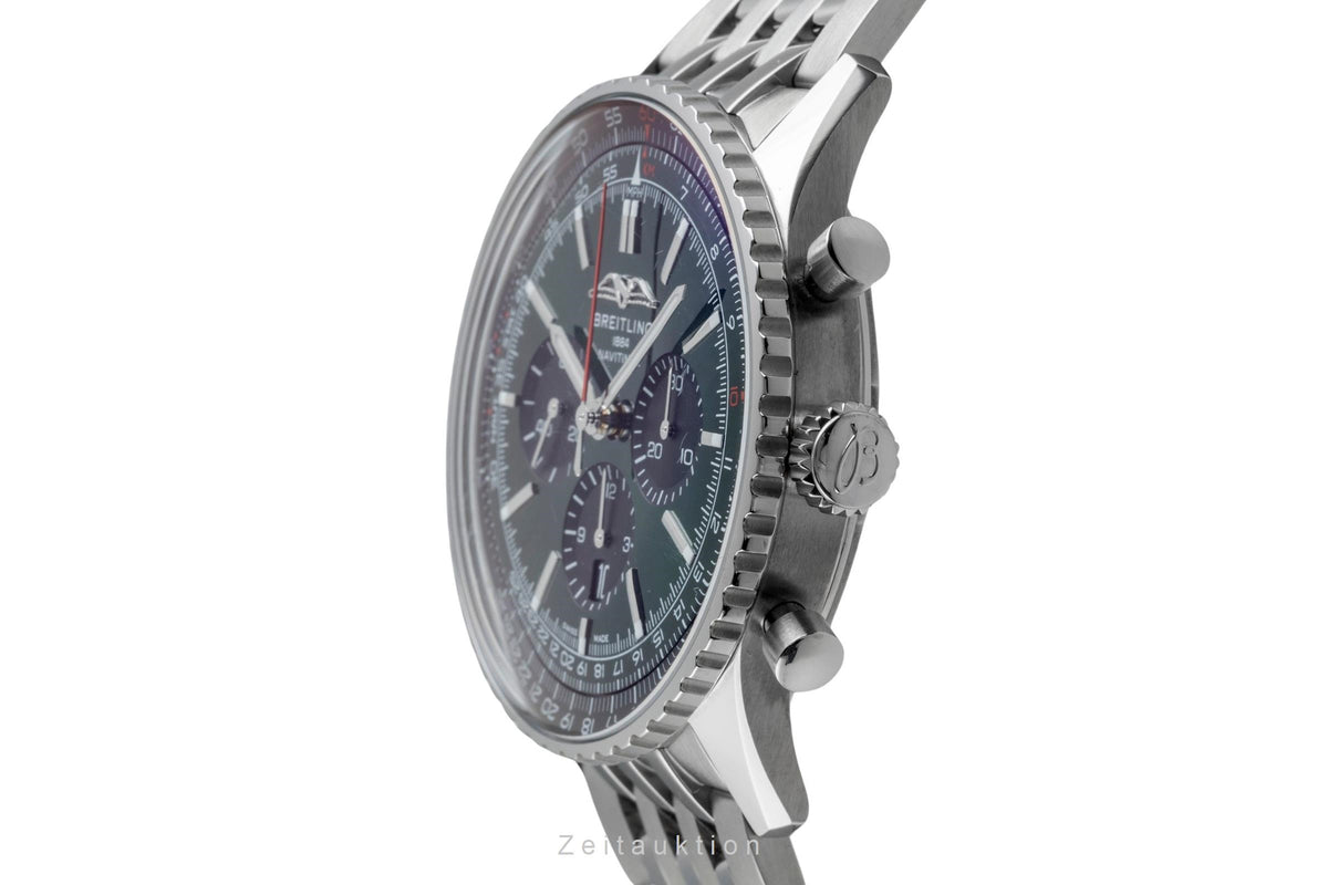 Breitling Navitimer 01 46 cronografo acciaio automatismo orologio da uomo AB0137241L1A1 LP: 9850EUR  [2606281]