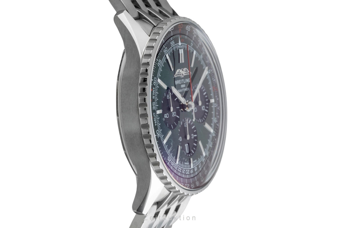 Breitling Navitimer 01 46 cronografo acciaio automatismo orologio da uomo AB0137241L1A1 LP: 9850EUR  [2606281]
