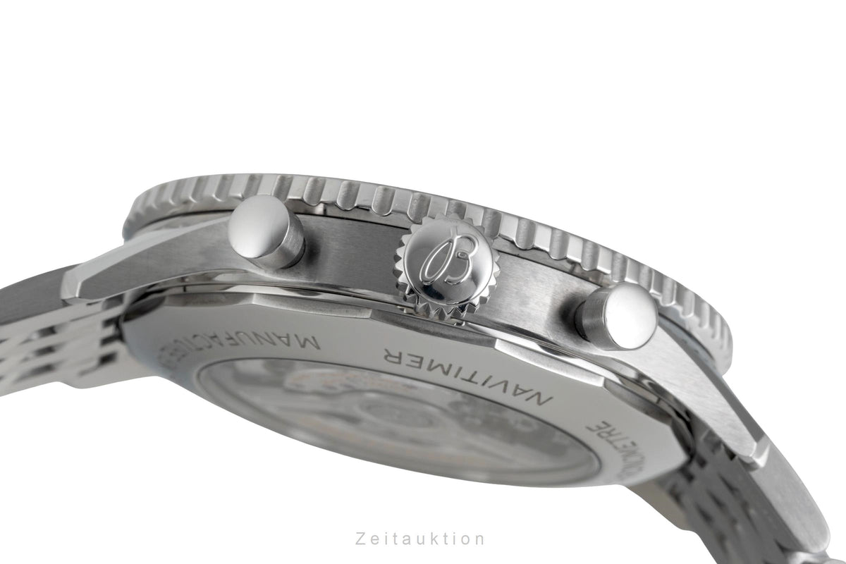 Breitling Navitimer 01 46 cronografo acciaio automatismo orologio da uomo AB0137241L1A1 LP: 9850EUR  [2606281]