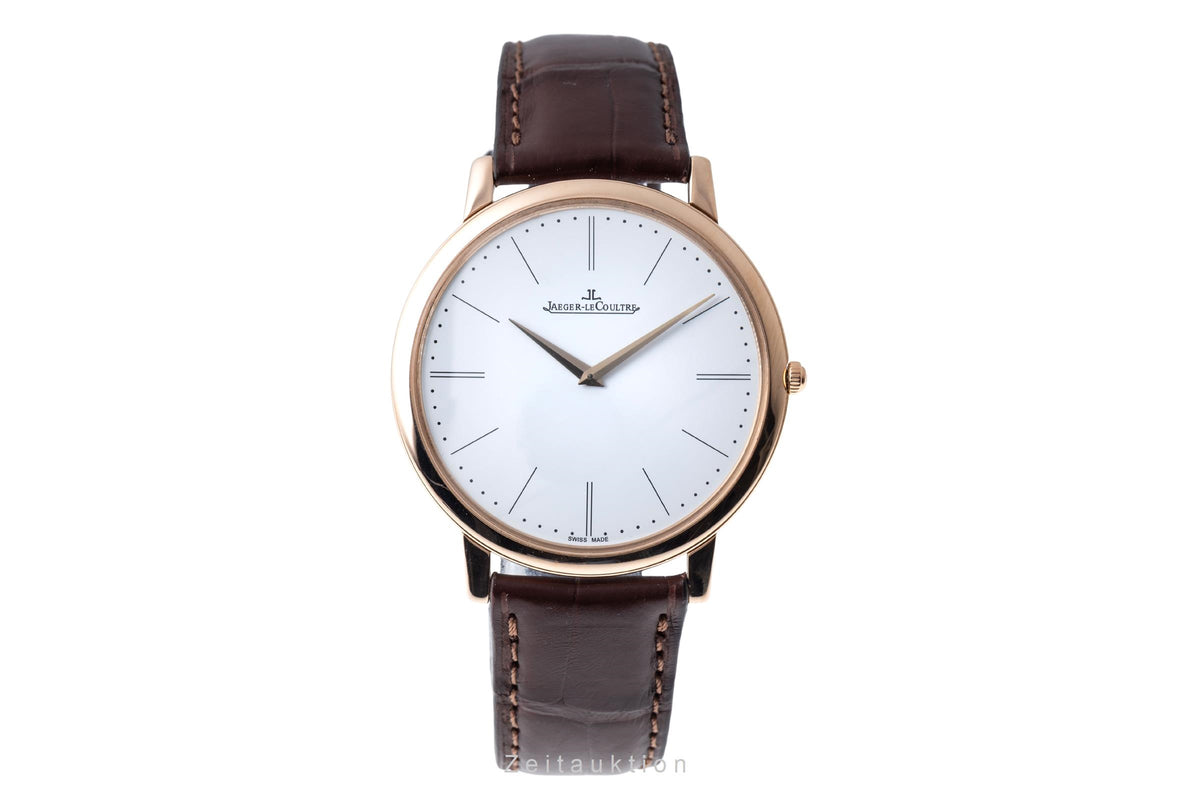 Jaeger LeCoultre Master Ultra Thin oro rosado de 18 quilates cuerda manual reloj para caballeros Q1292520  120.2.79  [2606284]