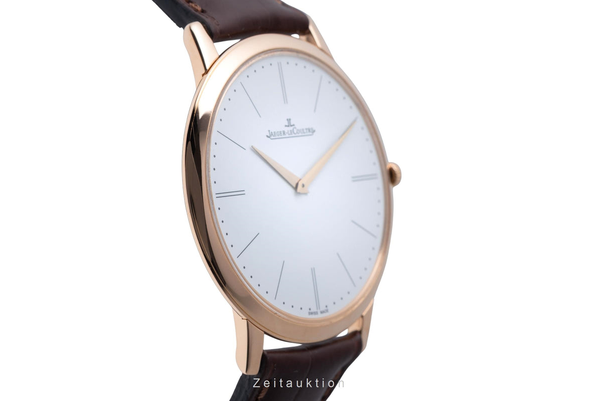 Jaeger LeCoultre Master Ultra Thin oro rosado de 18 quilates cuerda manual reloj para caballeros Q1292520  120.2.79  [2606284]