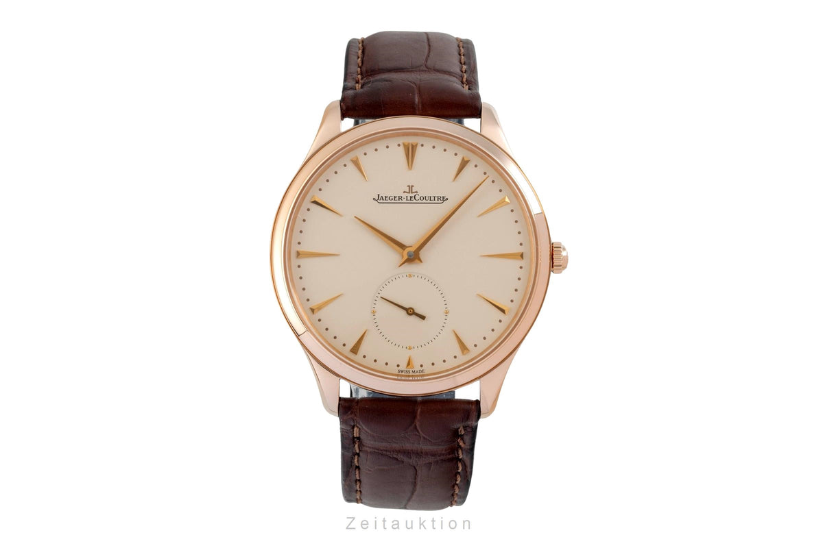 Jaeger LeCoultre Master Ultra Thin 18 ct red gold automatic men's watch Q1272510 171.2.90.S  [2606289]