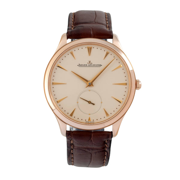 Jaeger LeCoultre Master Ultra Thin 18 ct red gold automatic men's watch Q1272510 171.2.90.S  [2606289]