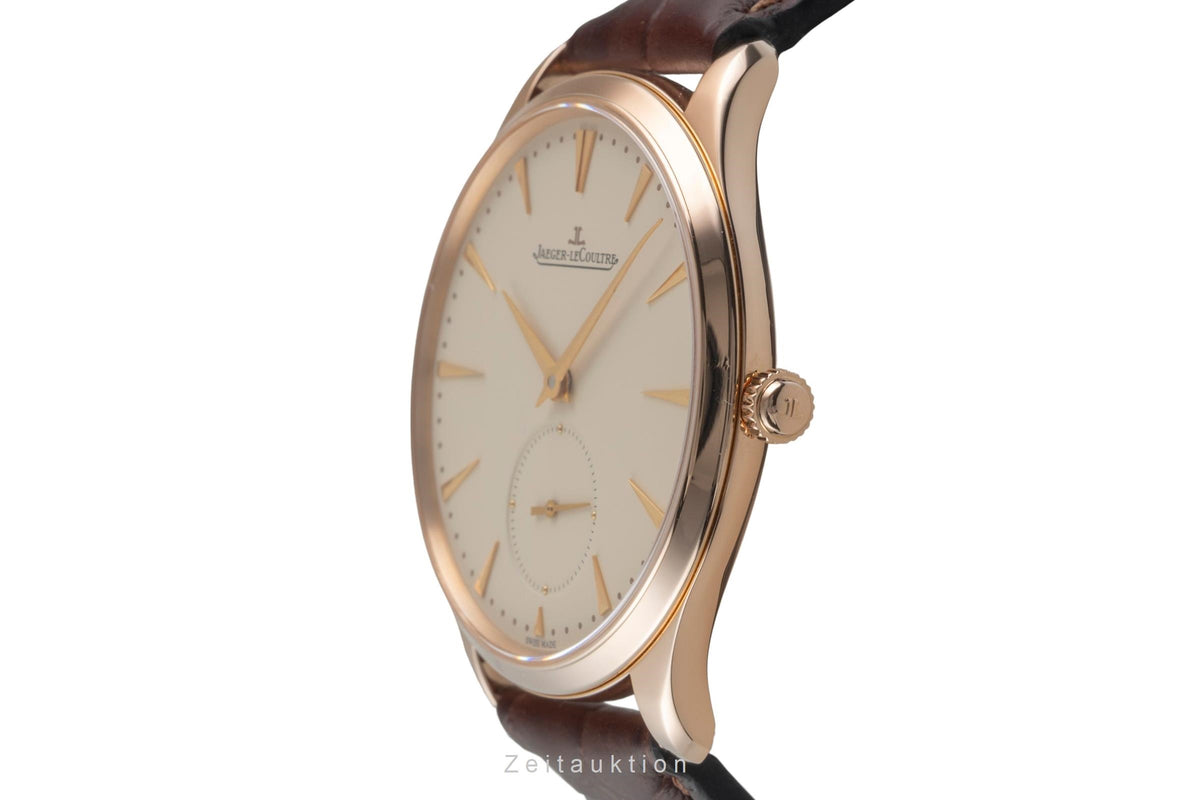 Jaeger LeCoultre Master Ultra Thin 18 ct red gold automatic men's watch Q1272510 171.2.90.S  [2606289]