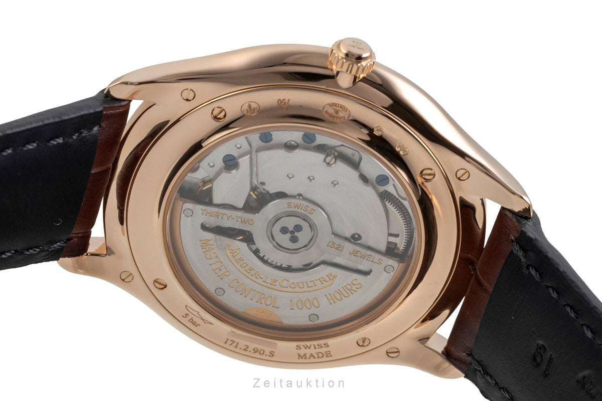 Jaeger LeCoultre Master Ultra Thin 18 ct red gold automatic men's watch Q1272510 171.2.90.S  [2606289]