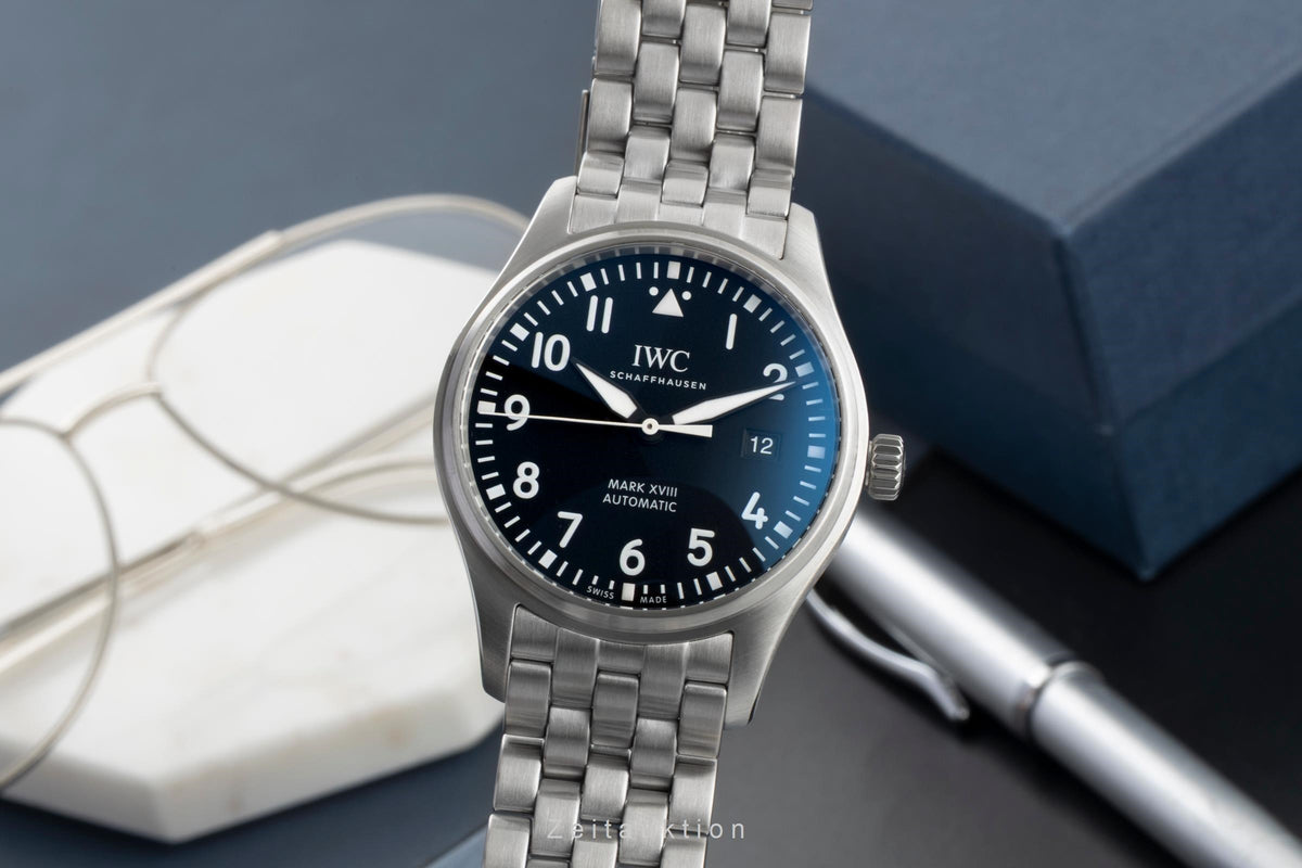 IWC Mark XVIII steel automatic men's watch IW327011  [2606292]